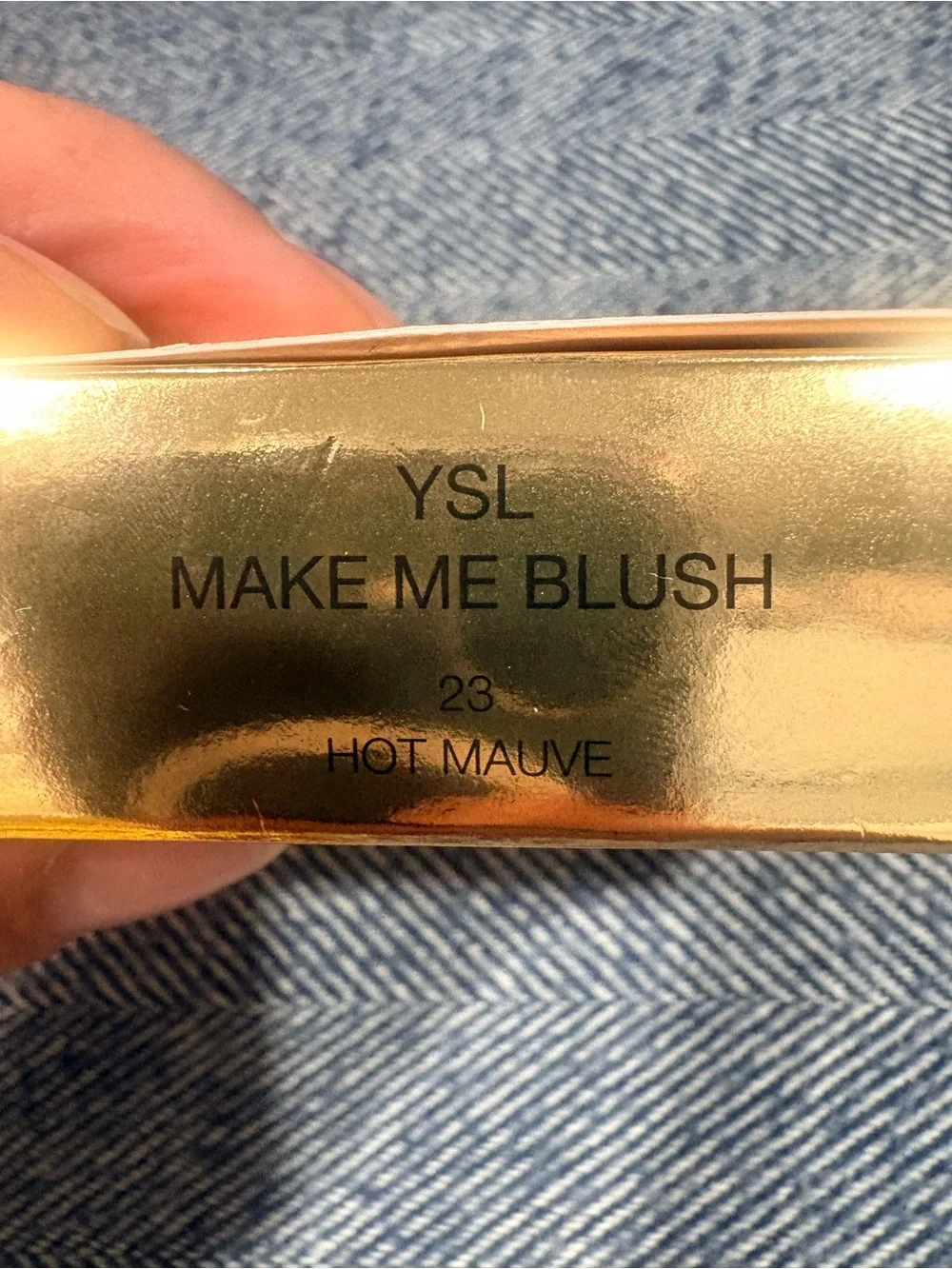 Yves Saint Laurent Make Me Blush Bold Blurring Powder Blush | 23 Hot Mauve